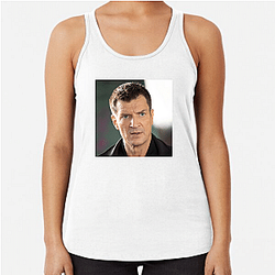 Hollywood Hunk Nathan Fillion Tank Tops
