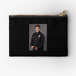 Versatile Actor Nathan Fillion Zipper Pouches
