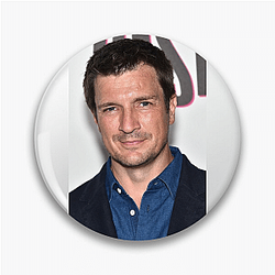 Action Star Nathan Fillion Pins