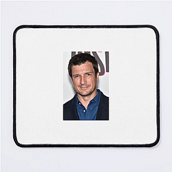 Action Star Nathan Fillion Mouse Pads