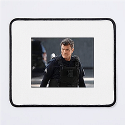 Leading Man Nathan Fillion Mouse Pads