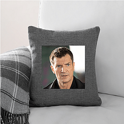 Hollywood Hunk Nathan Fillion Pillows Cover