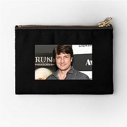 Box Office King Nathan Fillion Zipper Pouches