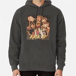 NCT 127 Kick It 80's Style Poster Pullover Hoodie