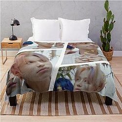 NCT 127 Jungwoo Throw Blanket