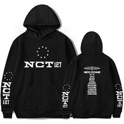 NCT 127 Hoodie Kpop Style Print Fashion Sweatshirt Men Women Streetwear Clothing Big Size