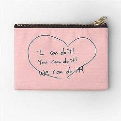 NCT 127 Jaehyun's English Message Zipper Pouch