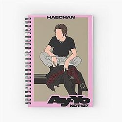 NCT 127 Haechan Spiral Notebook