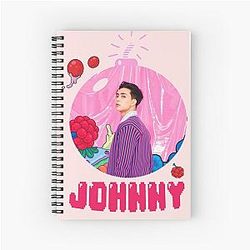 NCT 127 Johnny Cherry Bomb Notebook