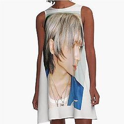 NCT 127 TAEYONG Fact Check A-Line Dress