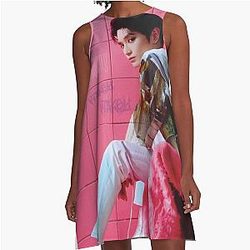 Taeyong NCT 127 Wakey A Line Dress