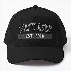 Kpop College - NCT 127 - Kpop Merch for Fans - Gift for NCTZENS Baseball Cap