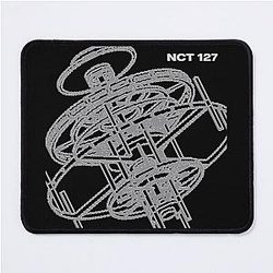 Logo Fact Check NCT 127's Fifth Album Kpop Boy Group's Band Tour Countries Mouse Pad
