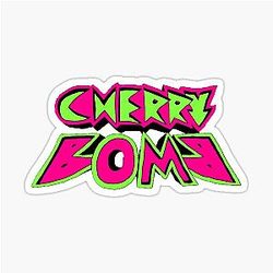 NCT 127 Cherry Bomb Logo Sticker