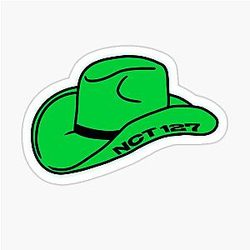 NCT 127 Cowboy Hat - Sticker