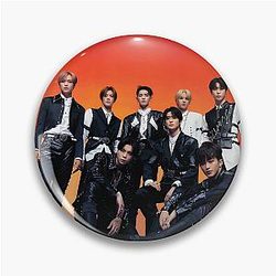 NCT 127 Sticker Album Poster (OT8 version) Pin