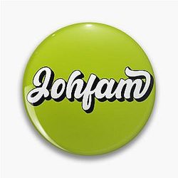 NCT 127 Johfam Johnny Suh typography - Morcaworks Pin