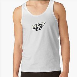 NCT 127 Neo Zone Logo White Tank Top