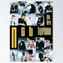 NCT 127 We Are Superhuman Poster
