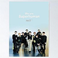 NCT 127 Superhuman Poster