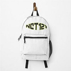 NCT 127 Black Logo Backpack