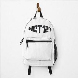 NCT 127 Black Logo Backpack