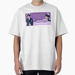 NCT Wish Riku Birthday Banner K-pop Fan Digital Download Oversized T-Shirt
