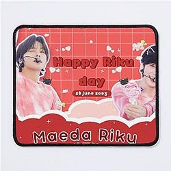 NCT Wish Riku Birthday Banner K-pop Fan Digital Download Mouse Pad