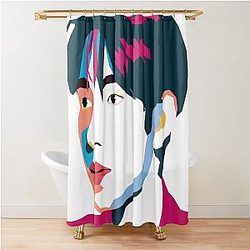 Yushi NCT art digital art Shower Curtain