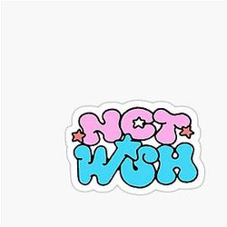 NCT Wish K-pop Logo Sticker