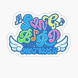 NCT Wish Song Bird Logo Sticker