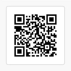 NCT Wish Hands Up QR Code Sticker