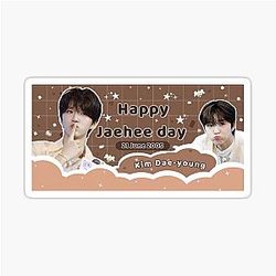 NCT Wish Jaehee Birthday Banner K-pop Fan Digital Download Sticker