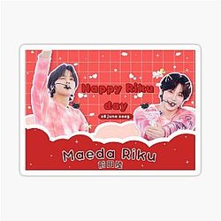 NCT WISH Riku Birthday Banner K Pop Fan Digital Download Sticker