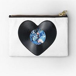 NCT Wish Pop-Up Heart Vinyl Zipper Pouch