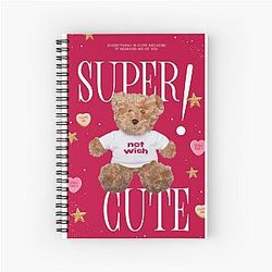 Supercute NCT Wish Spiral Notebook