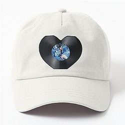 NCT Wish Pop-or Heart Vinyl Design Dad Hat