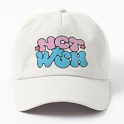 NCT Wish - Debut Logo v2 - Kpop Merch for Fans - Gift for NCTzens Dad Cap