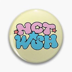 NCT Wish Debut Logo Kpop Merch for Fans Gift NCTzens Pin