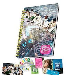 NCT Wish Color 3rd Mini Album Photobook Ver CD + Photobook Photocard Poster Sticker