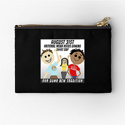 Neebs Gaming We're Gamers And We Sing Neebs Gaming Zipper Pouches