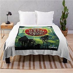 Neil Young Harvest Moon Throw Blanket