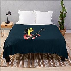 Neil Young as a Muppet   Throw Blanket