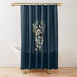 Neil Young Shower Curtain