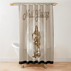 Neil Young  Shower Curtain