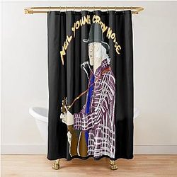 Neil Young  Shower Curtain
