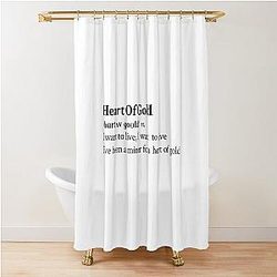 Neil Young Aesthetic Quote Motivational Lyrics Shower Curtain