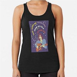 Neil Young  Racerback Tank Top