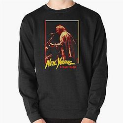 70s 80s Neil Young Classic Pullover Sweatshirt