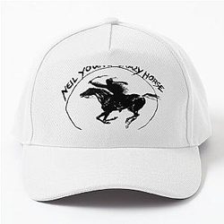Neil Young Art Baseball Cap